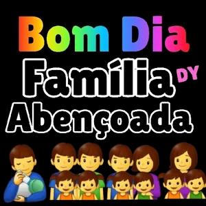 Bom Dia Família Abençoada DY 9  - getsticker.com