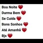 Boa Noite Durma Bem Se Cuida Bons Sonhos Até Amanhã Bjs 