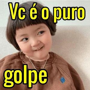 Vc é o puro golpe  - getsticker.com