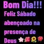  Bom dial
Sábado
abençoado!
