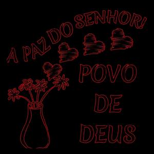 A PAZ DO SENHOR! kok POVO DE DEUS  - getsticker.com