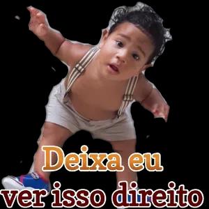 Deixa eu ver isso direito  - getsticker.com