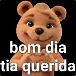 Bom
dia
tia!