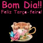 Bom dia feliz terça-feira