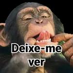 Escreveu que tá com vontade de dar o toba e apagou! 