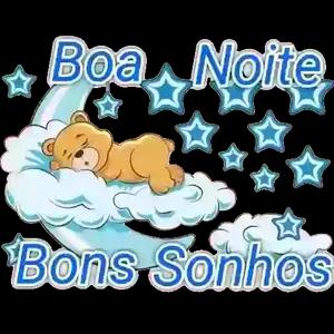 Boa Noite, Bons Sonhos - getsticker.com
