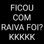 com raiva