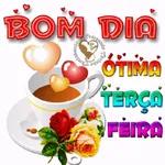 Bom dia feliz terça-feira