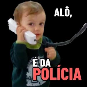 ALO, É DA POLICIA  - getsticker.com
