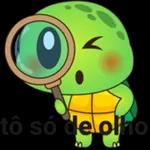 Descupa a demora Tava ocupado