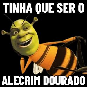 TINHA QUE SER O ALECRIM DOURADO - getsticker.com