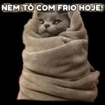 NEM TO COM FRIO HOJE! 