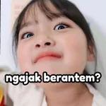 ngajak berantem?
