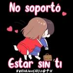 No soportó estar sin ti