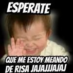 Meando de risa