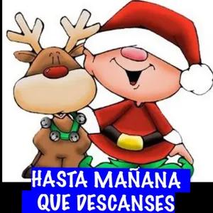 HASTA MAÑANA QUE DESCANSES  - getsticker.com