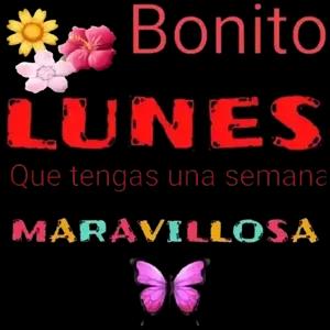Bonito LUNES Que tengas una semana MARAVILLOSA  - getsticker.com