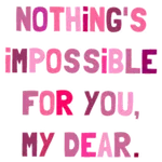 I love you