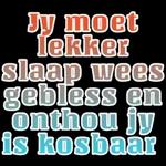 Lekker slaap