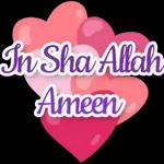in sha allah Ameen