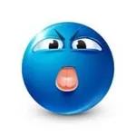 blue emoji