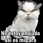 no estoy enojado