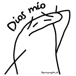 pios meo @paraguayita_01  - getsticker.com