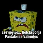 Bob esponja.