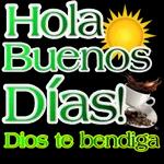 Dios ΤΕ BENDIGA QUE TENGAS UN DIA LLENO DE PAZ Y ARMONIA.