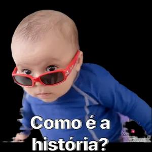 Como é a história? Thes, TOGRAFIA INFANTIL  - getsticker.com