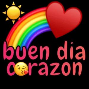 buen dia Corazon  - getsticker.com