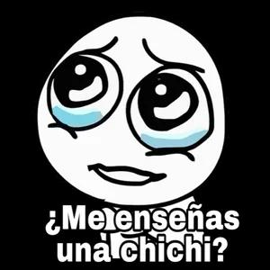 Merenseñas una chichi?  - getsticker.com