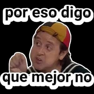 por eso digo que mejor no  - getsticker.com