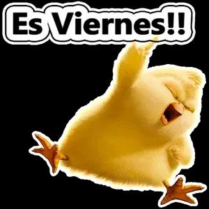 Es Viernes!!  - getsticker.com